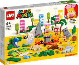 71418 LEGO® Super Mario Radošuma veidošanas komplekts, no 6+ gadiem, NEW 2023!