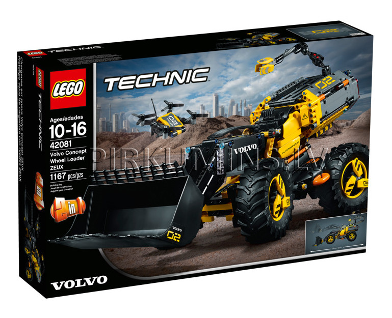 42081 LEGO® Technic VOLVO колёсный погрузчик ZEUX, с 10 до 16 лет NEW 2018!