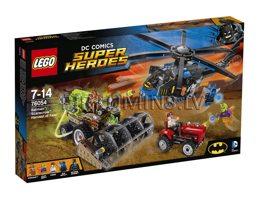 76054 LEGO Super Heroes Бэтмен: Жатва страха, c 7 до 14 лет