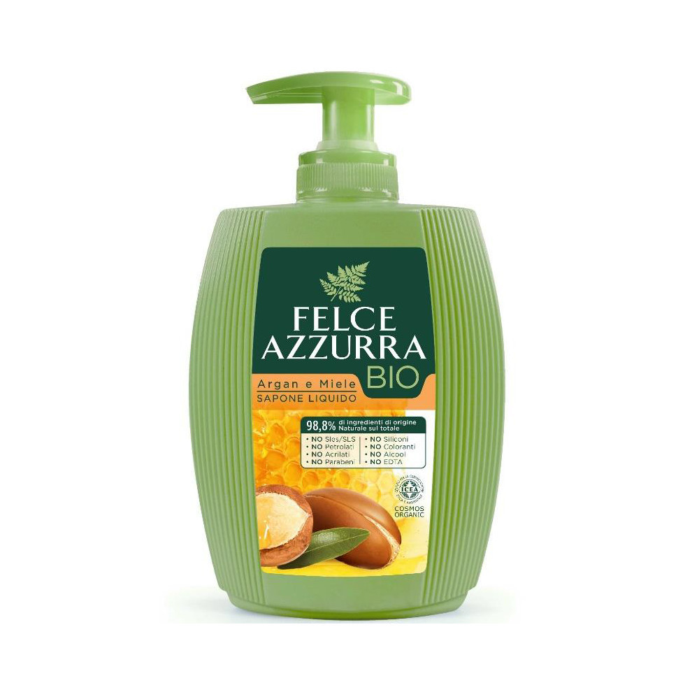 FELCE AZZURRA BIO Šķidrās ziepes Argan & Honey, 300ml