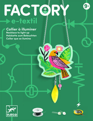 DJ09323 DJECO Gaismas fabrika - E-tekstils - Kaklarota - Putnēns