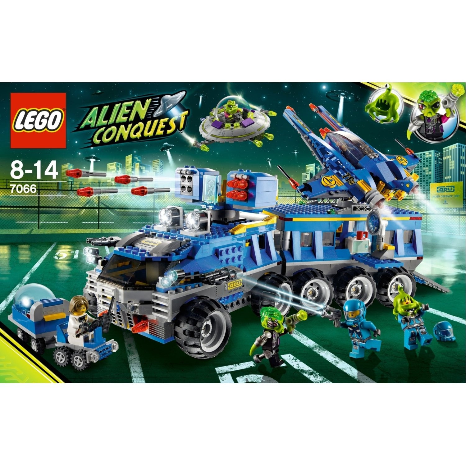 7066 LEGO® LEGO ALIEN CONQUEST Space Earth Defence 2011 year