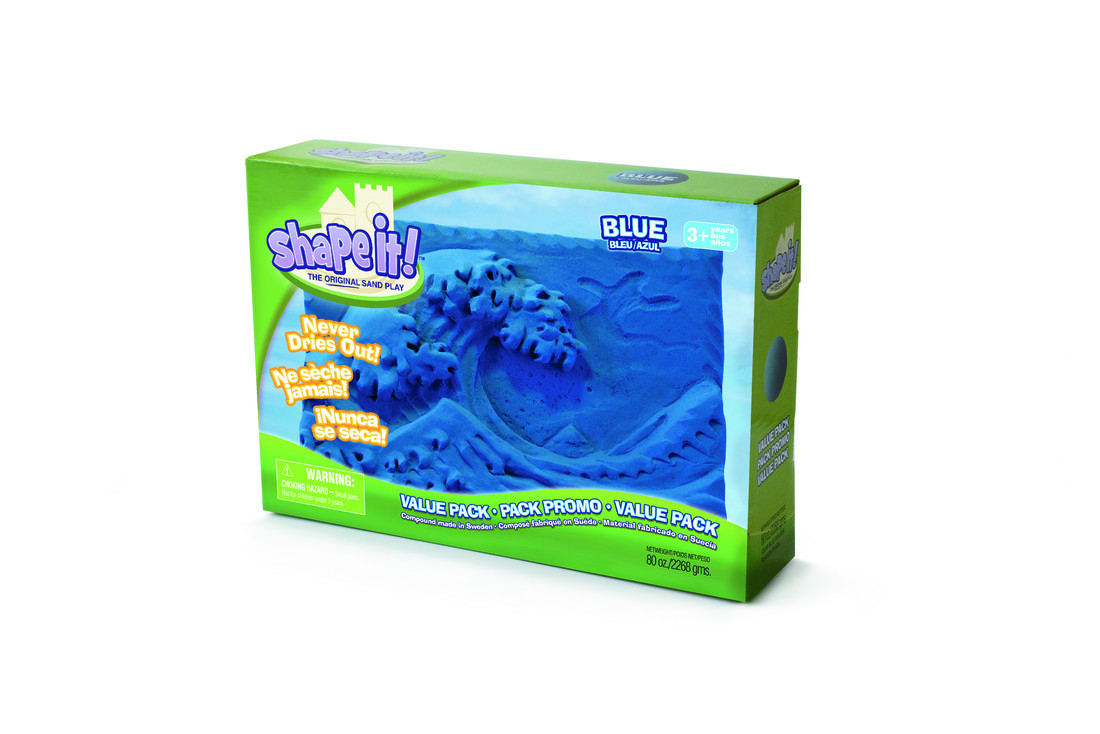 Shape It! Modelēšanas masa, 2,27kg, zila
