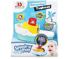 0038 BB junior ūdens Laiva ar smidzinātāju no 12mēn.