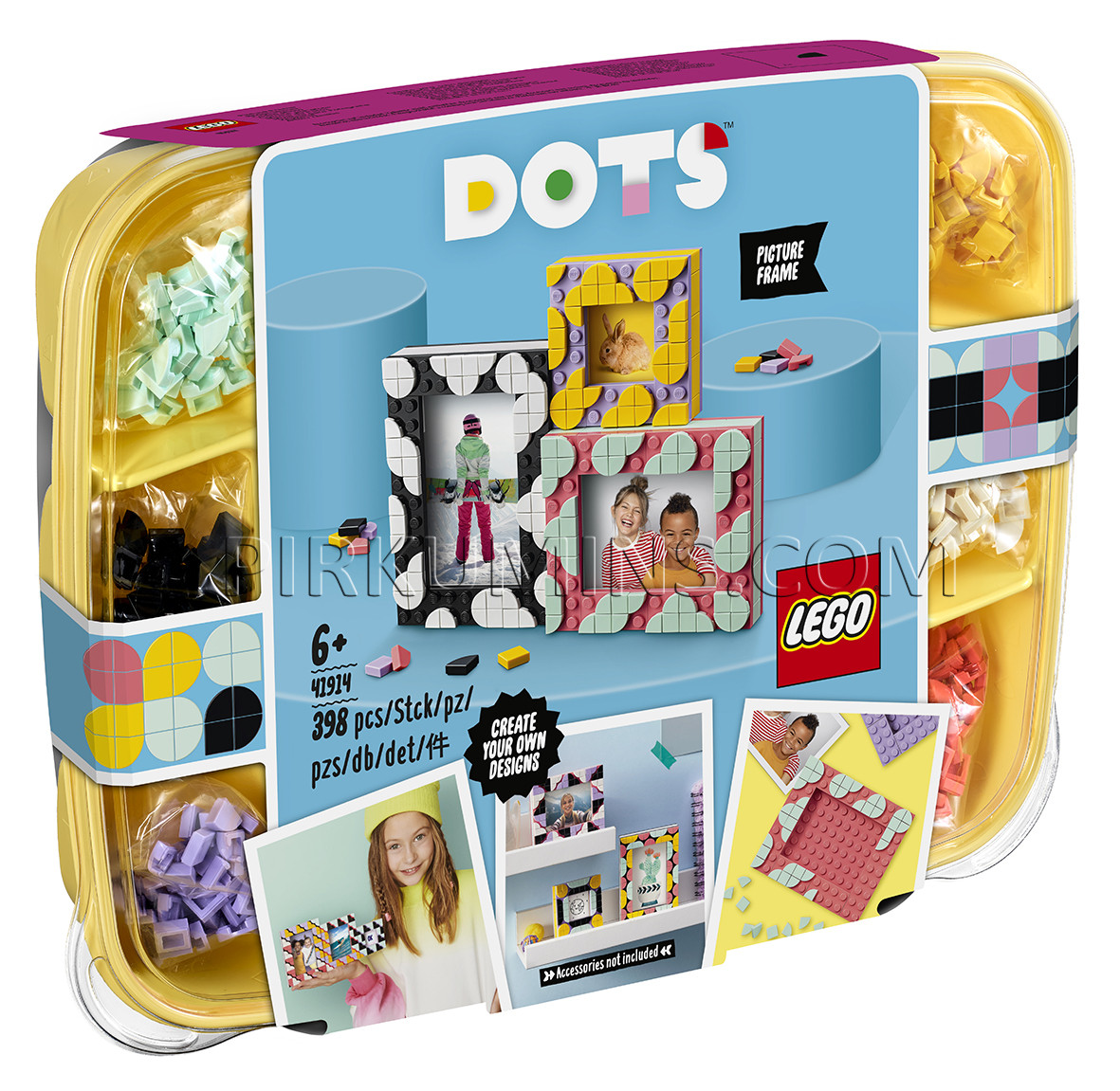 41914 LEGO® DOTS Креативные фоторамки, c 6+ лет NEW 2020!(Maksas piegāde eur 3.99)