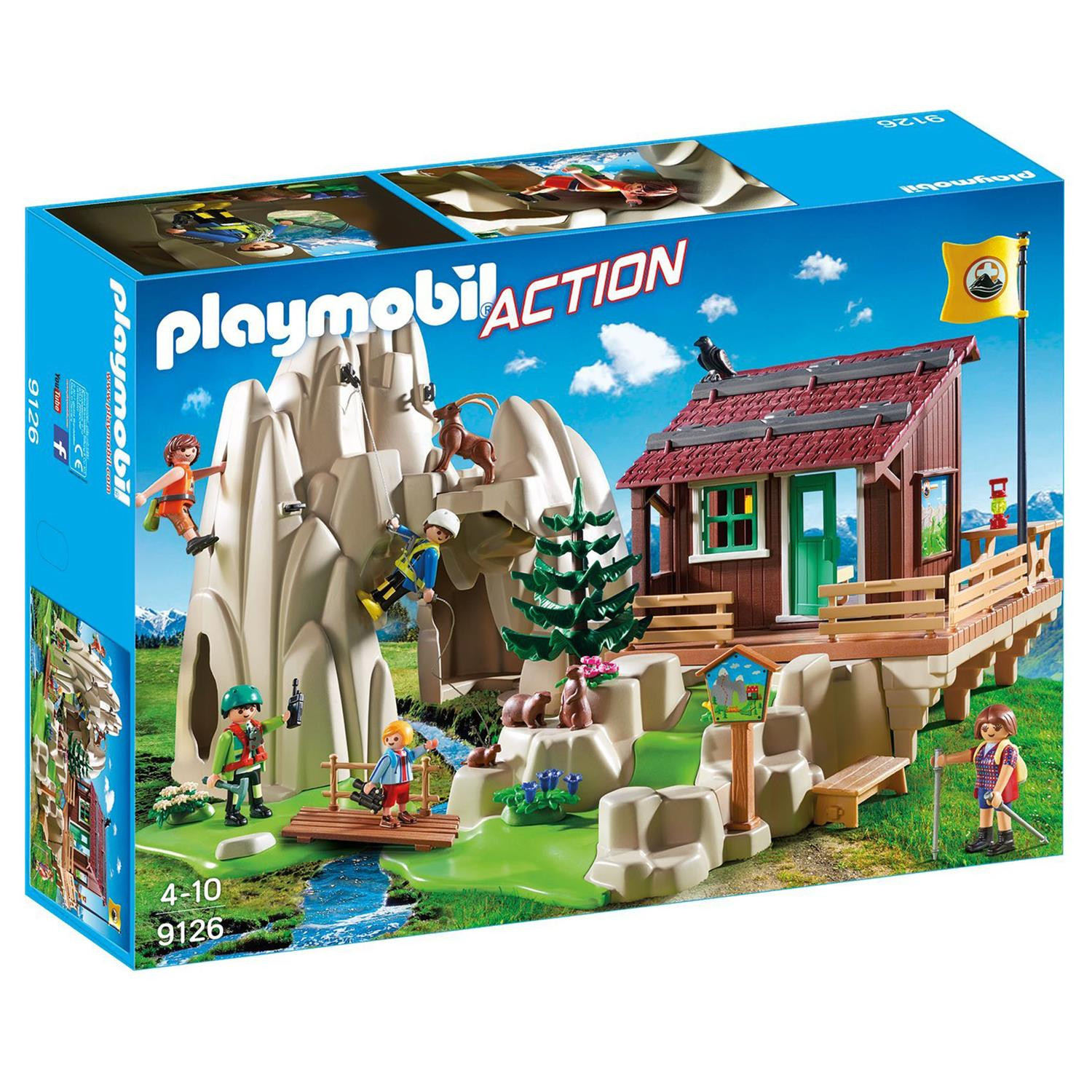 9126 PLAYMOBIL® Action Alpīnistu namiņš, no 4+