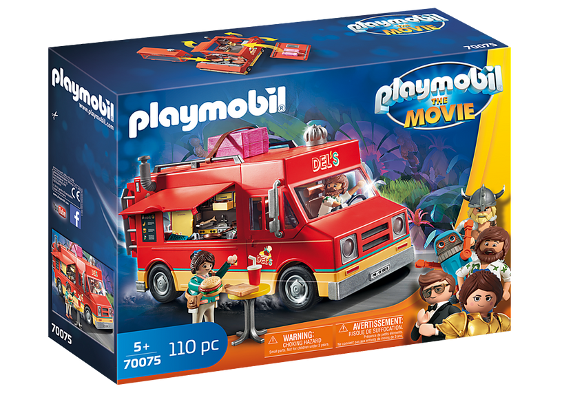 70075 PLAYMOBIL® THE MOVIE Del's pārtikas mašīna, no 5+