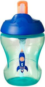 Tommee Tippee Explora Neizlīstoša pudelīte ar salmiņu, no 6 mēn., 230ml, 0157 !
