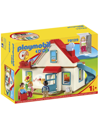 70129 PLAYMOBIL® 1.2.3 Spēļu māja, no 1.5+ gadiem NEW 2021!
