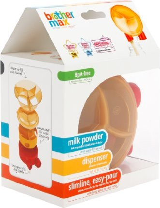 Munchkin Brother Max Trauks sausā piena sajaukšanai un uzglabāšanai