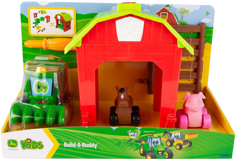 JOHN DEERE Lauku sēta - skrūvē, brauc, spēlējis! +3