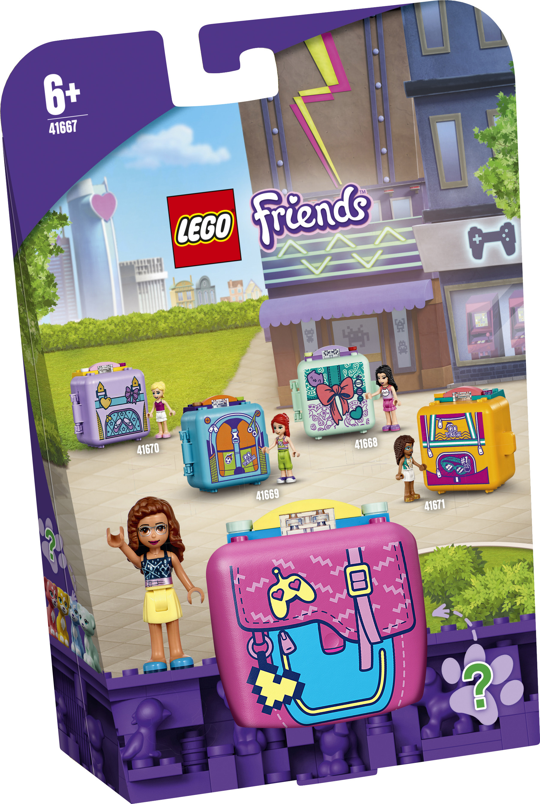 41667 LEGO® Friends Кьюб Оливии для игр, c 6+ лет NEW 2021!