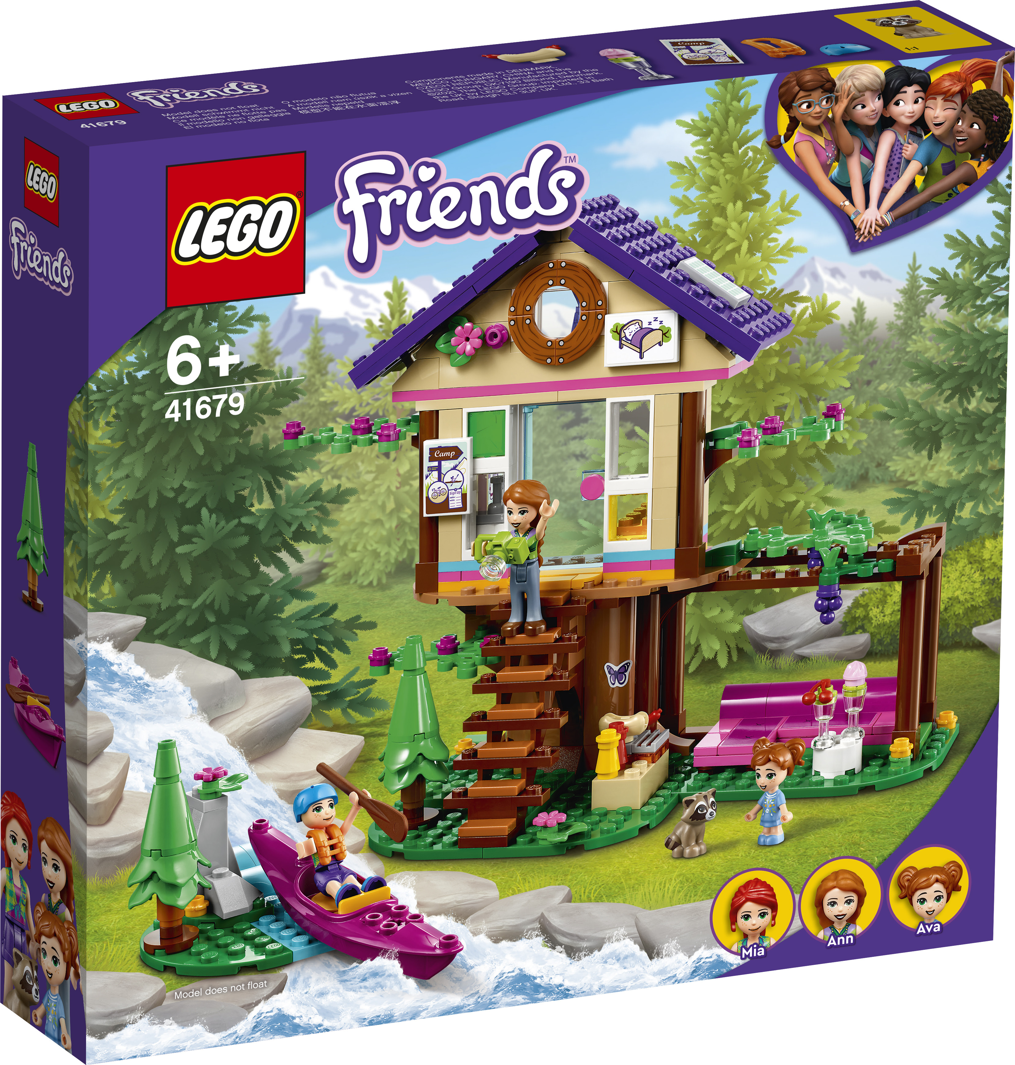 41679 LEGO® Friends Домик в лесу, c 6+ лет NEW 2021! 41679 | LEGO® Friends  | LEGO® | Экологически чистые и безглютеновые продукты, памперсы, Nature  Babycare, Moltex, Huggies, Pampers, Libero, гигиена, игрушки,