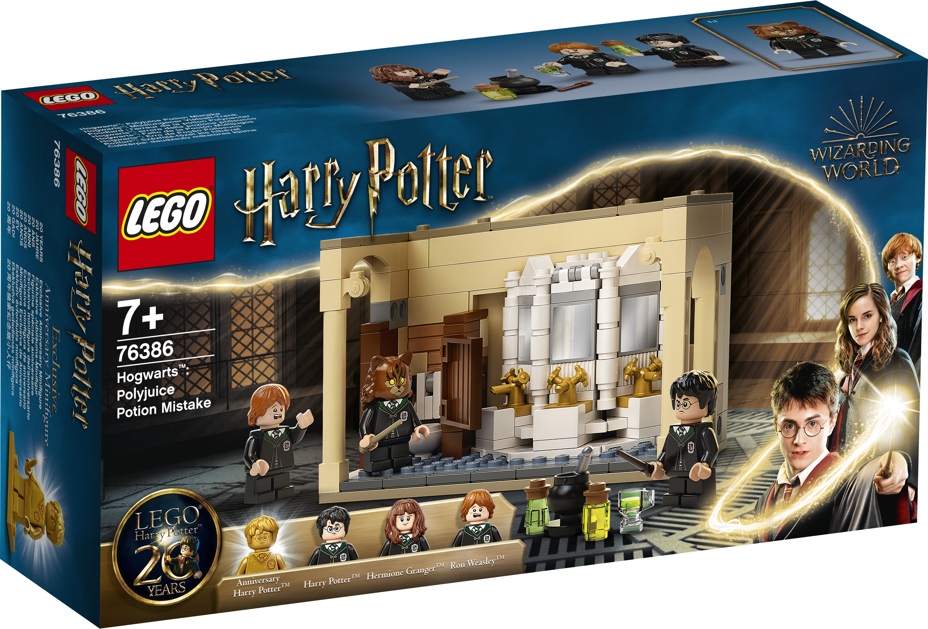 76386 LEGO® Harry Potter Cūkkārpa: daudzsulu mikstūras kļūme, no 7 ...