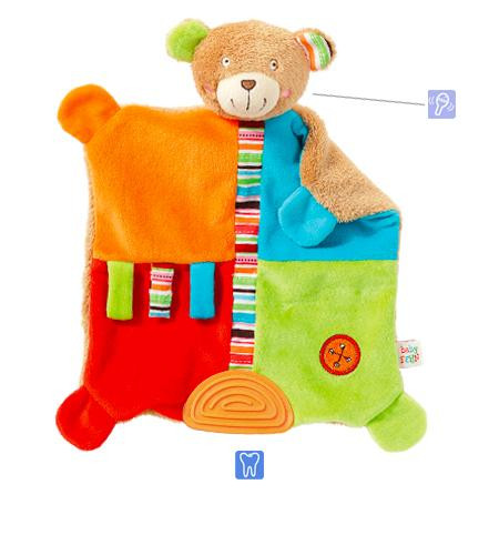 babyFEHN Miega lupatiņās ar zobrauznīti - Lāčuks, zīdaiņiem