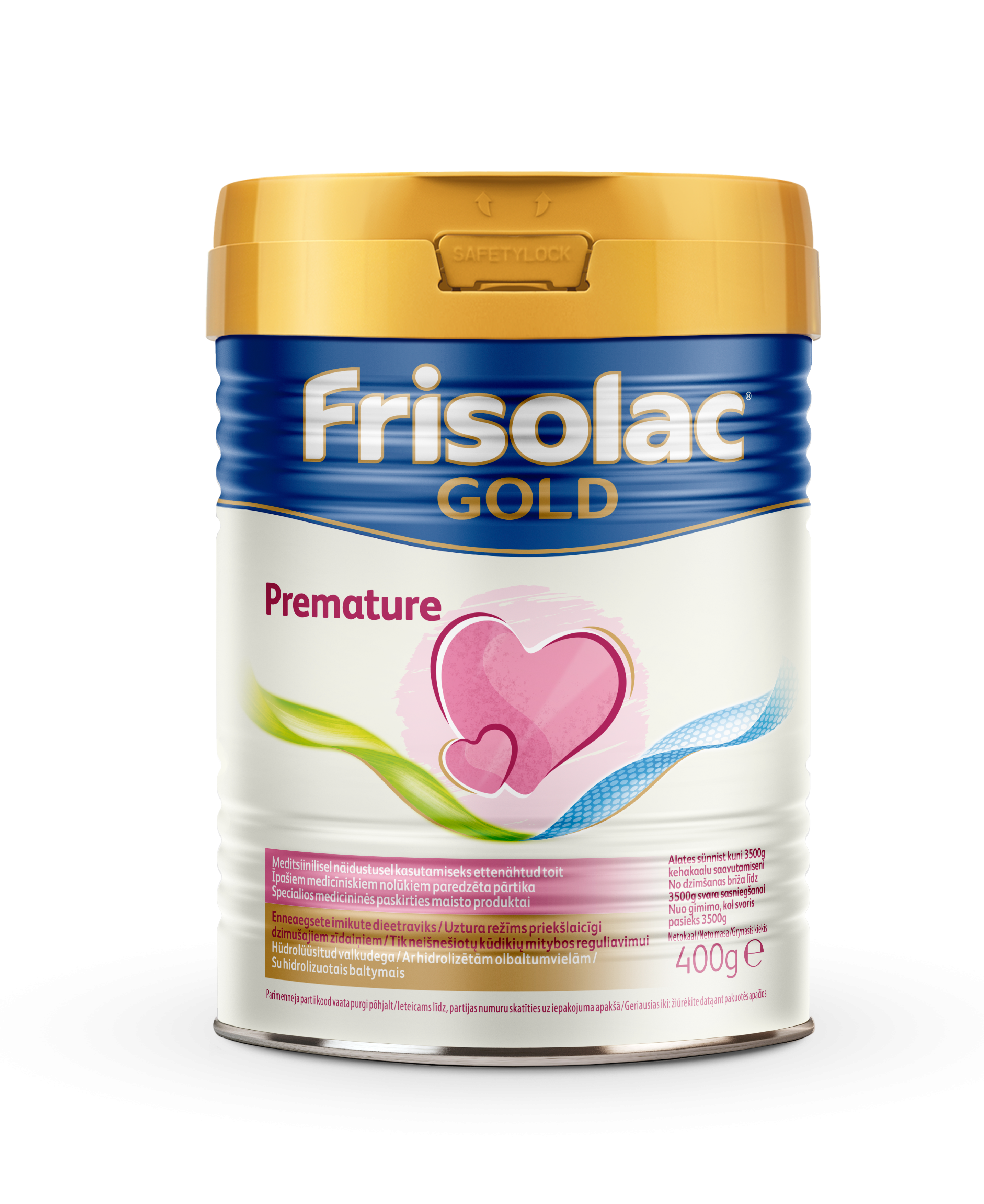 Piena maisījums FRISOLAC GOLD PREMATURE, 400g