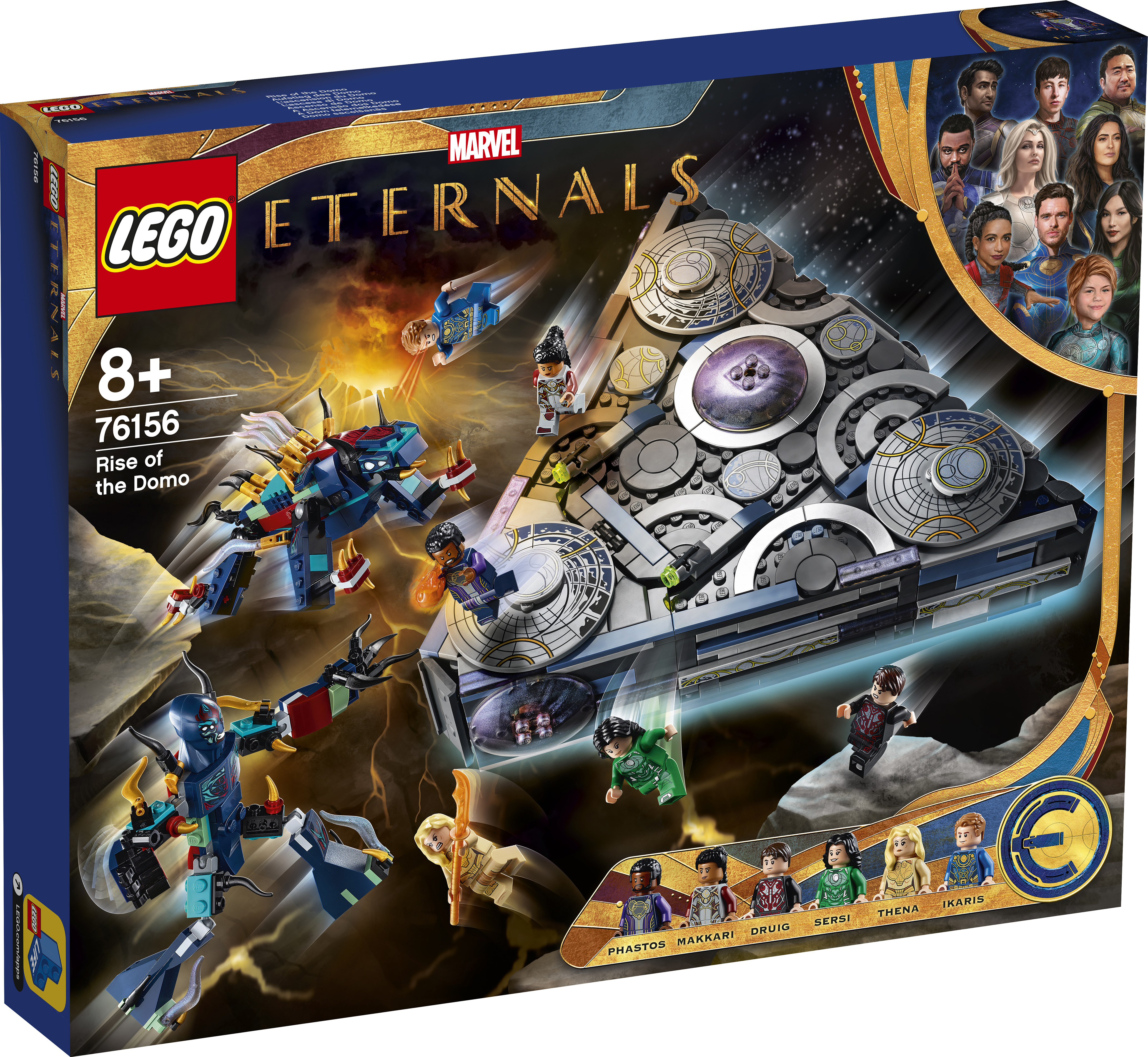 76156 LEGO® Marvel Взлёт Домо, c 8+ лет NEW 2021! (Maksas piegāde eur 3.99)