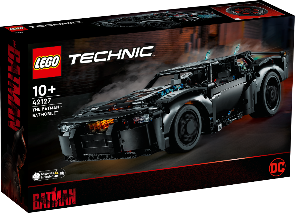 42127 LEGO® Technic BETMENS: BETMENAUTO 10+ gadiem NEW 2022! (Maksas piegāde eur 3.99)