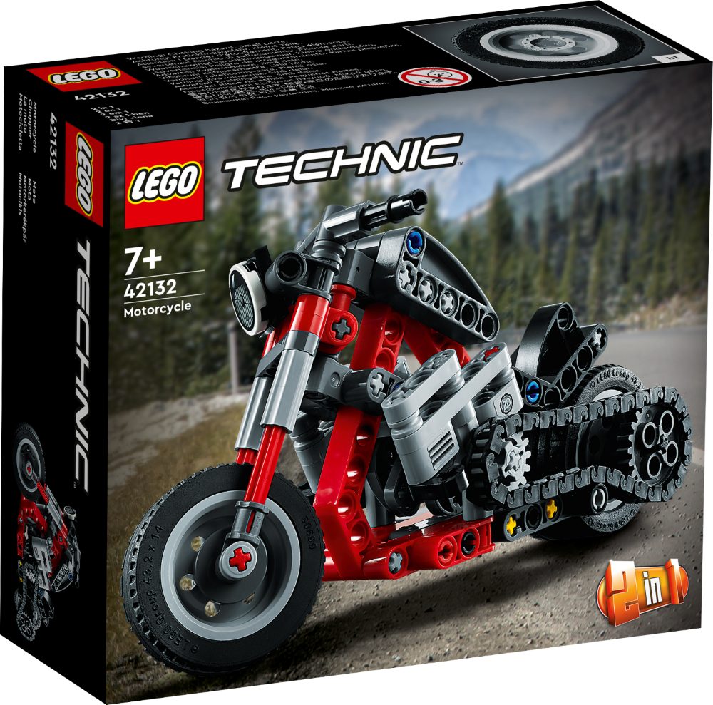 42132 LEGO® Technic Мотоцикл, c 7+ лет NEW 2022!