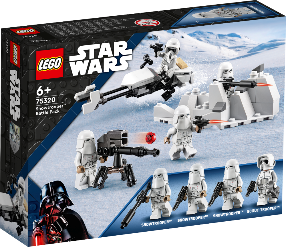 75320 LEGO® Star Wars Snowtrooper™ kaujas komplekts 6+ gadiem, NEW 2022!
