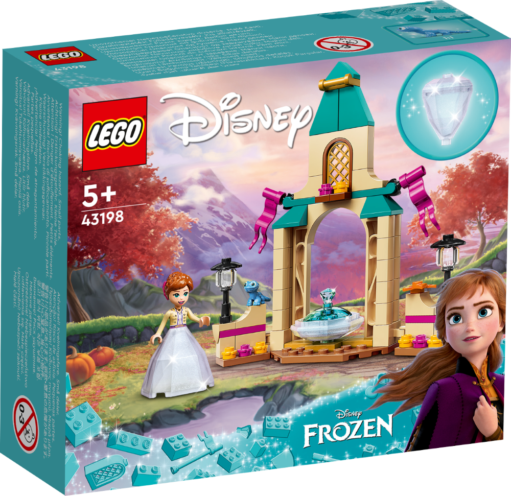 43198 LEGO® Disney Двор замка Анны, c 5+ лет, NEW 2022!