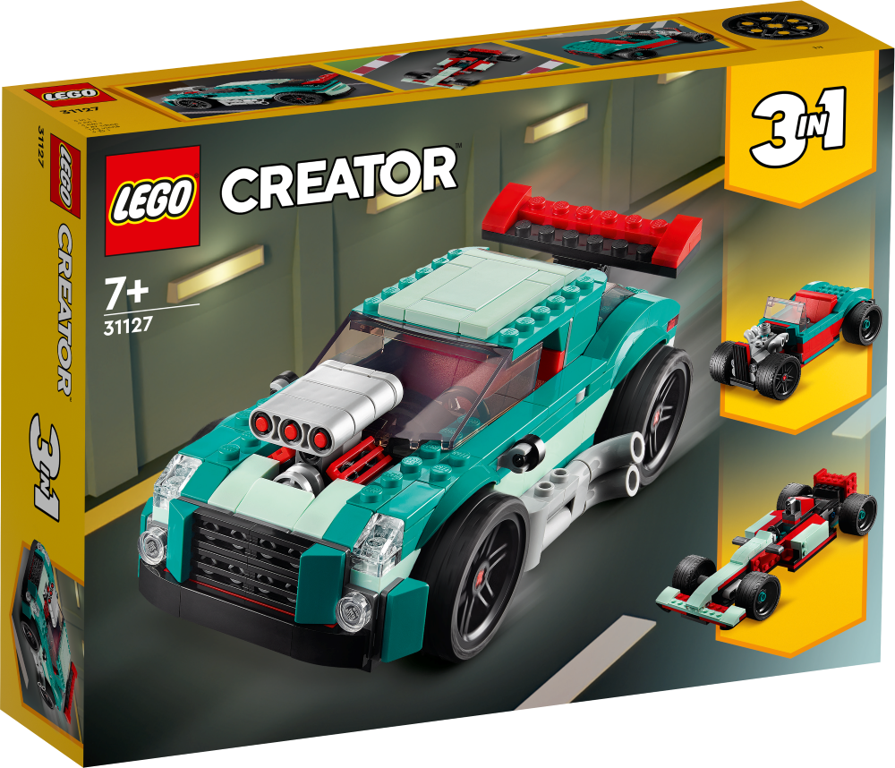 31127 LEGO® Creator Уличные гонки с 7+ лет NEW 2022!