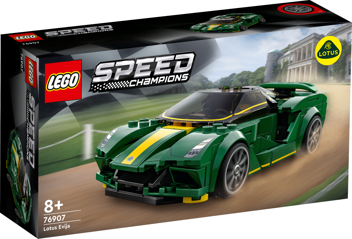 76907 LEGO® Speed Champions Lotus Evija с 8+ лет NEW 2022! (Maksas piegāde eur 3.99)