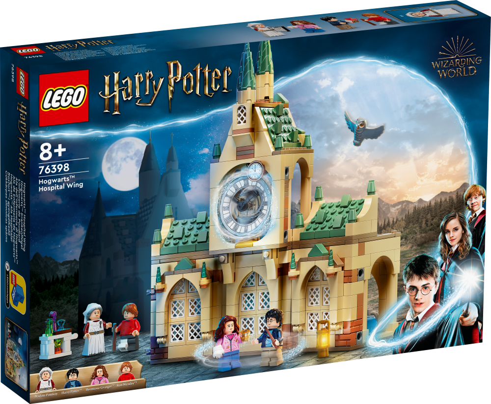 76398 LEGO® Harry Potter Cūkkārpas slimnīcas spārns, no 8+ gadiem NEW 2022! (Maksas piegāde eur 3.99)