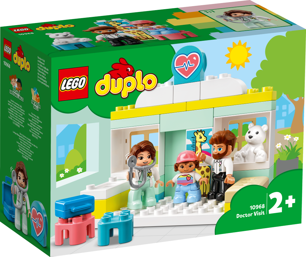 10968 LEGO® DUPLO Ārsta apmeklējums,no 2+ gadiem NEW 2022! (Maksas piegāde eur 3.99)
