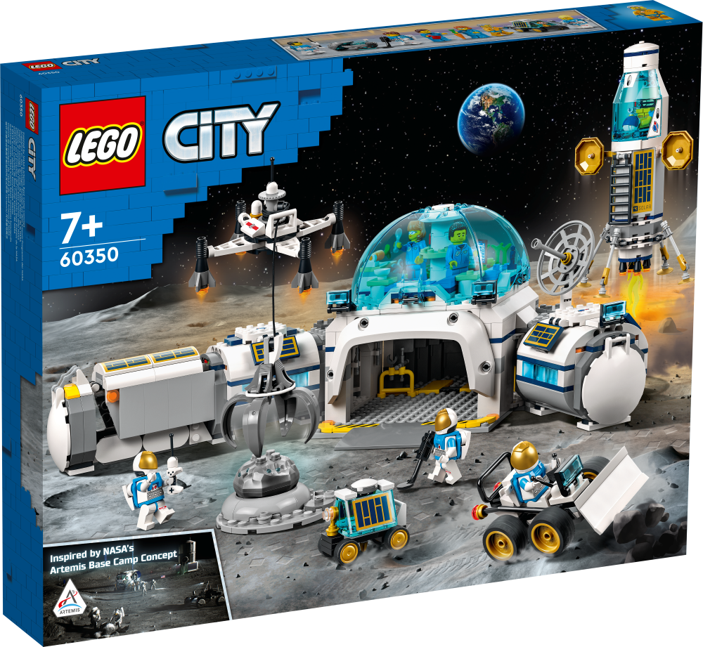 60350 LEGO® City Mēness izpētes bāze, с 7+ лет NEW 2022! (Maksas piegāde eur 3.99)