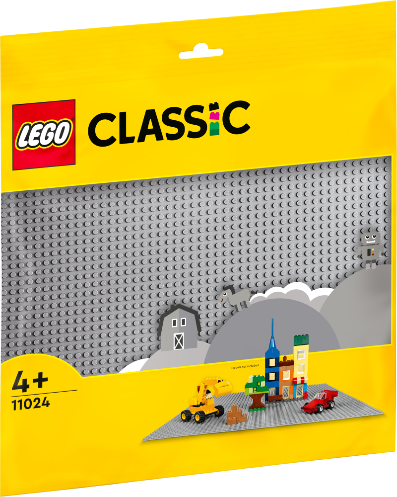 11024 LEGO® Classic Pelēka būvpamatne no 4+ gadiem NEW 2022! (Maksas piegāde eur 3.99)