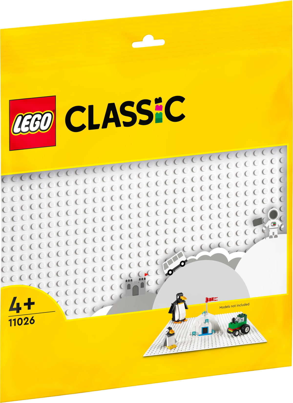 11026 LEGO® Classic Balta būvpamatne, no 4+ gadiem NEW 2022!