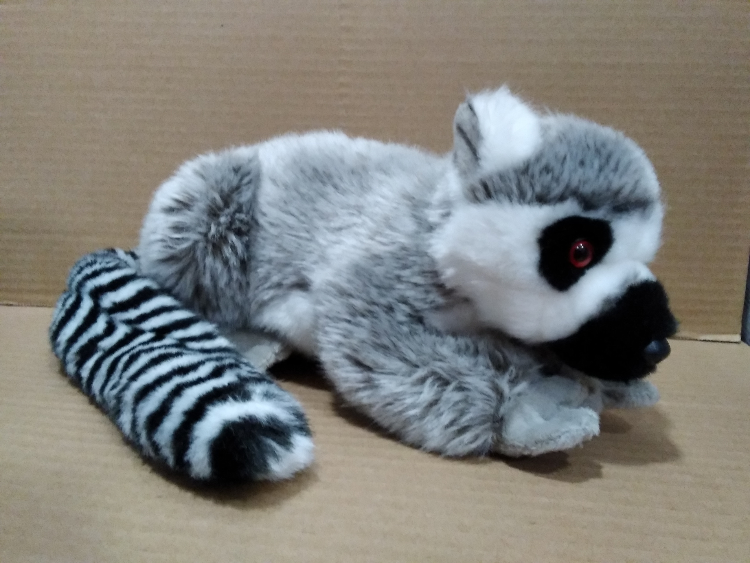 Mīkstā rotaļlieta - Lemurs, 27cm garumā (+29cm aste!)