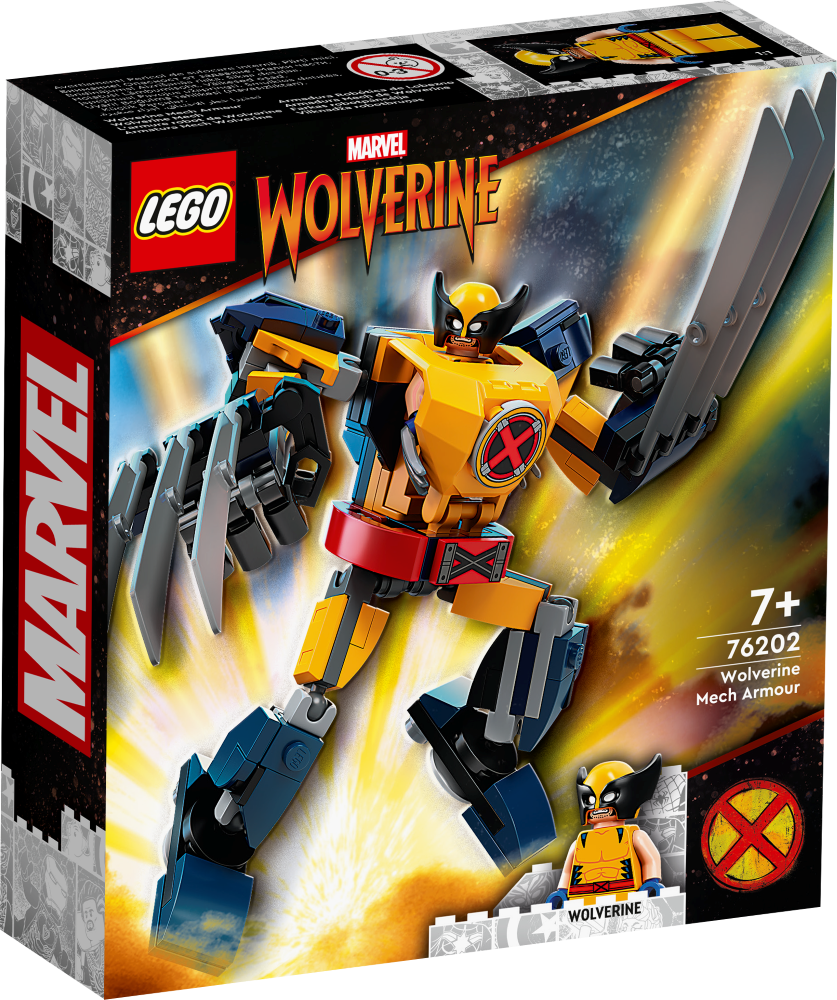 76202 LEGO® Marvel Vilknadža robotbruņas, no 7+ gadiem, NEW 2022!