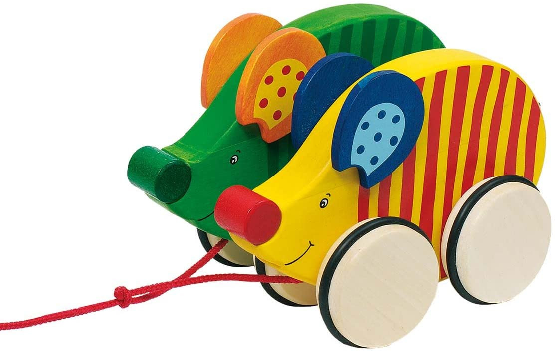 GOKI koka velkamā rotaļlieta - Divas pelītes, 54971