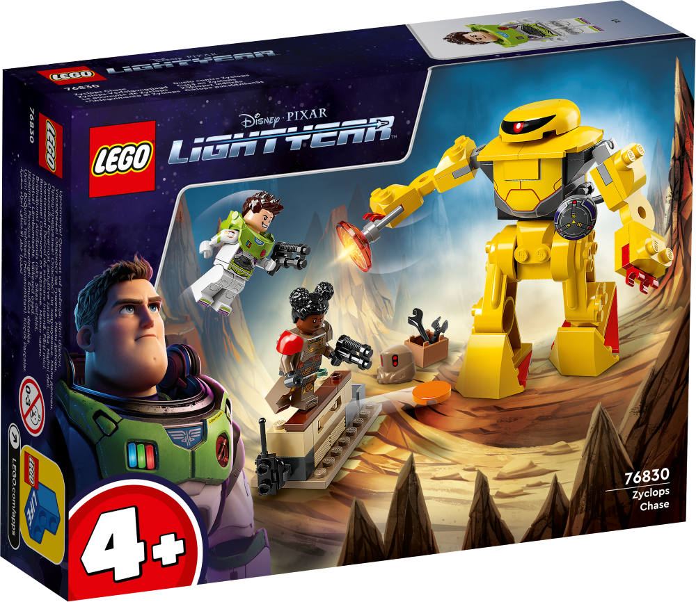 76830 LEGO® Lightyear Ciklopa pakaļdzīšanās,no 4+ gadiem, NEW 2022! (Maksas piegāde eur 3.99)