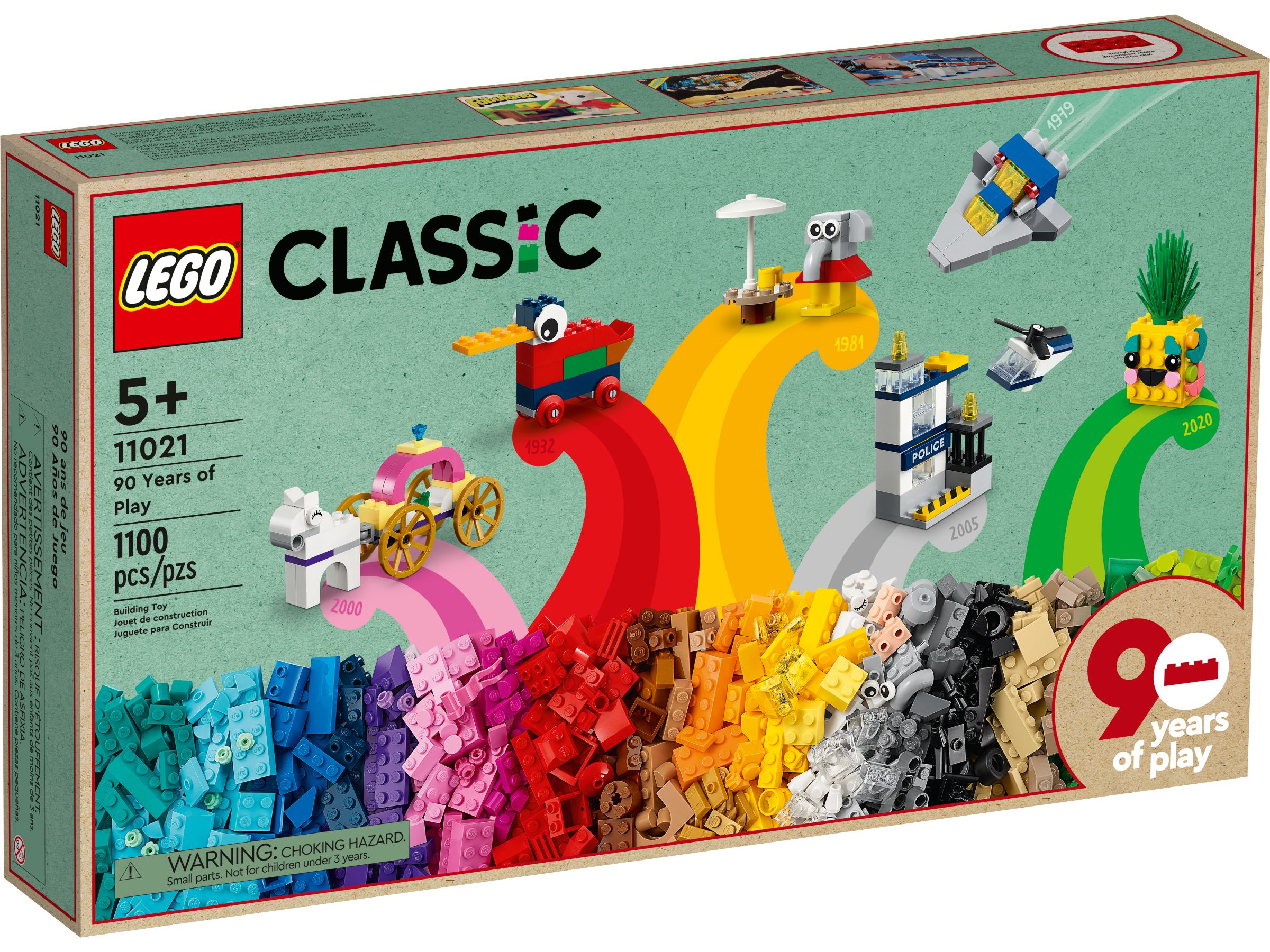 11021 LEGO® Classic 90 лет игры, c 5+ лет NEW 2022! (Maksas piegāde eur  3.99) 11021 | LEGO® Classic | LEGO® | Экологически чистые и безглютеновые  продукты, памперсы, Nature Babycare, Moltex, Huggies,