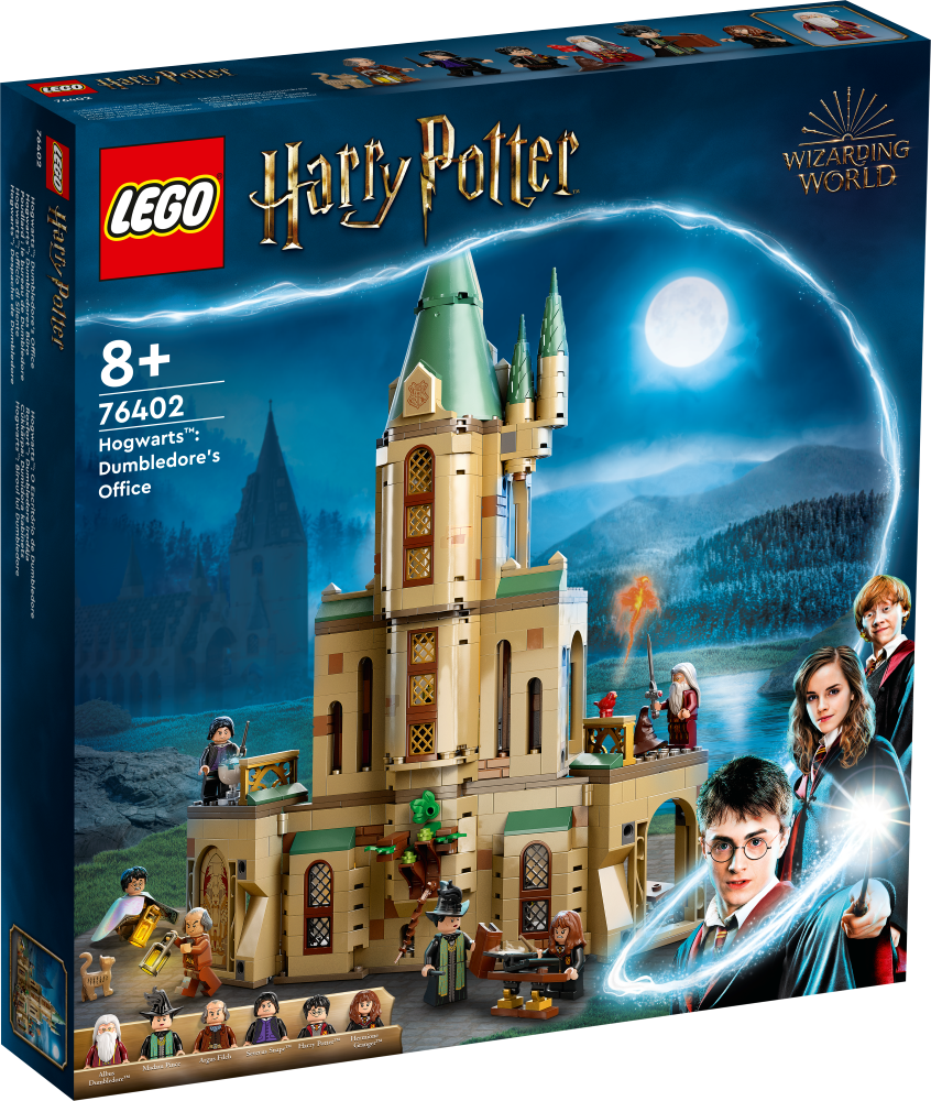 76402 LEGO® Harry Potter Хогвартс: кабинет Дамблдора, с 8+ лет, NEW 2022! (Maksas piegāde eur 3.99)