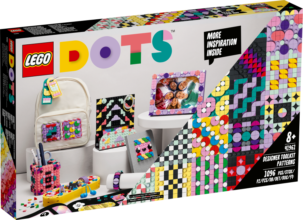 41961 LEGO® DOTS Набор дизайнераi, с 8+ лет, NEW 2022!