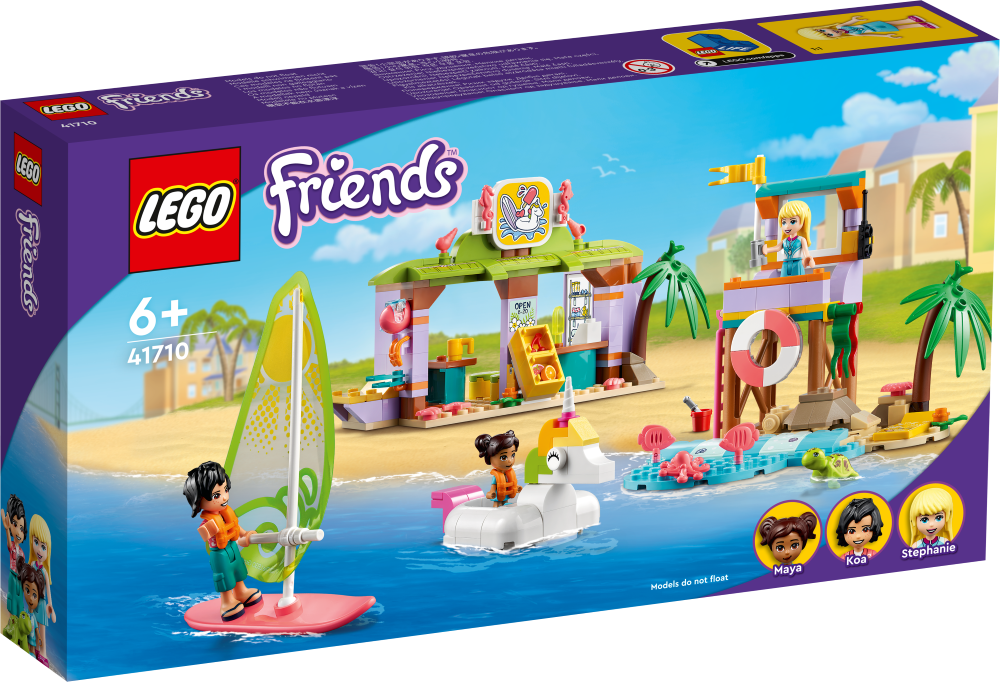 41710 LEGO® Friends Развлечения на пляже для серферов, с 6+ лет, NEW 2022! (Maksas piegāde eur 3.99)