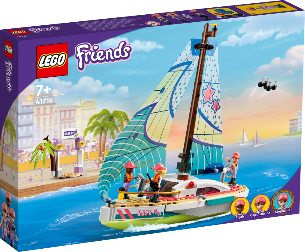 41716 LEGO® Friends Stefānijas burāšanas piedzīvojums, no 7+ gadiem, NEW 2022! (Maksas piegāde eur 3.99)
