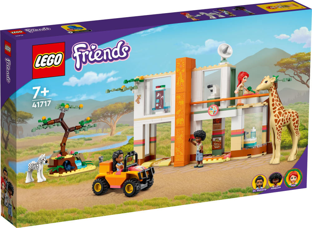 41717 LEGO® Friends Mia savvaļas dzīvnieku glābšanas centrs, no 7+ gadiem, NEW 2022! (Maksas piegāde eur 3.99)