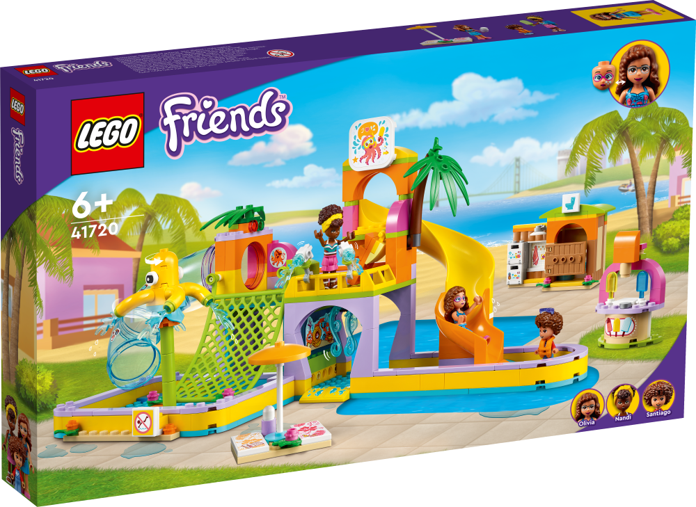 41720 LEGO® Friends Ūdens atrakciju parks, no 6+ gadiem, NEW 2022! (Maksas piegāde eur 3.99)