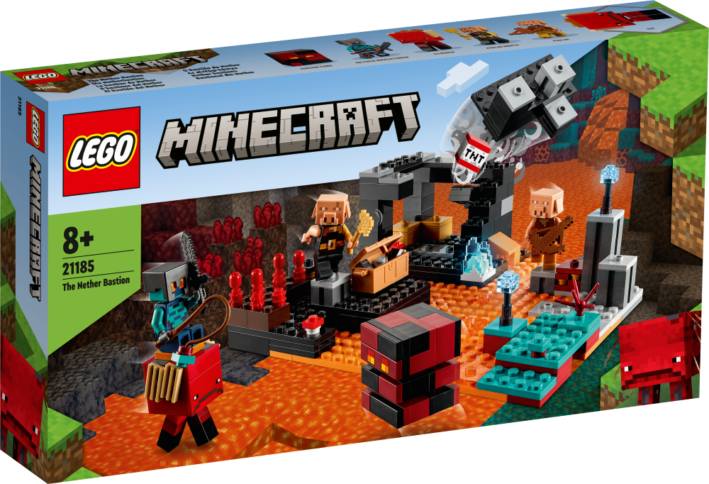 21185 LEGO® Minecraft Бастион Нижнего мира, с 8+ лет, NEW 2022! (Maksas piegāde eur 3.99)