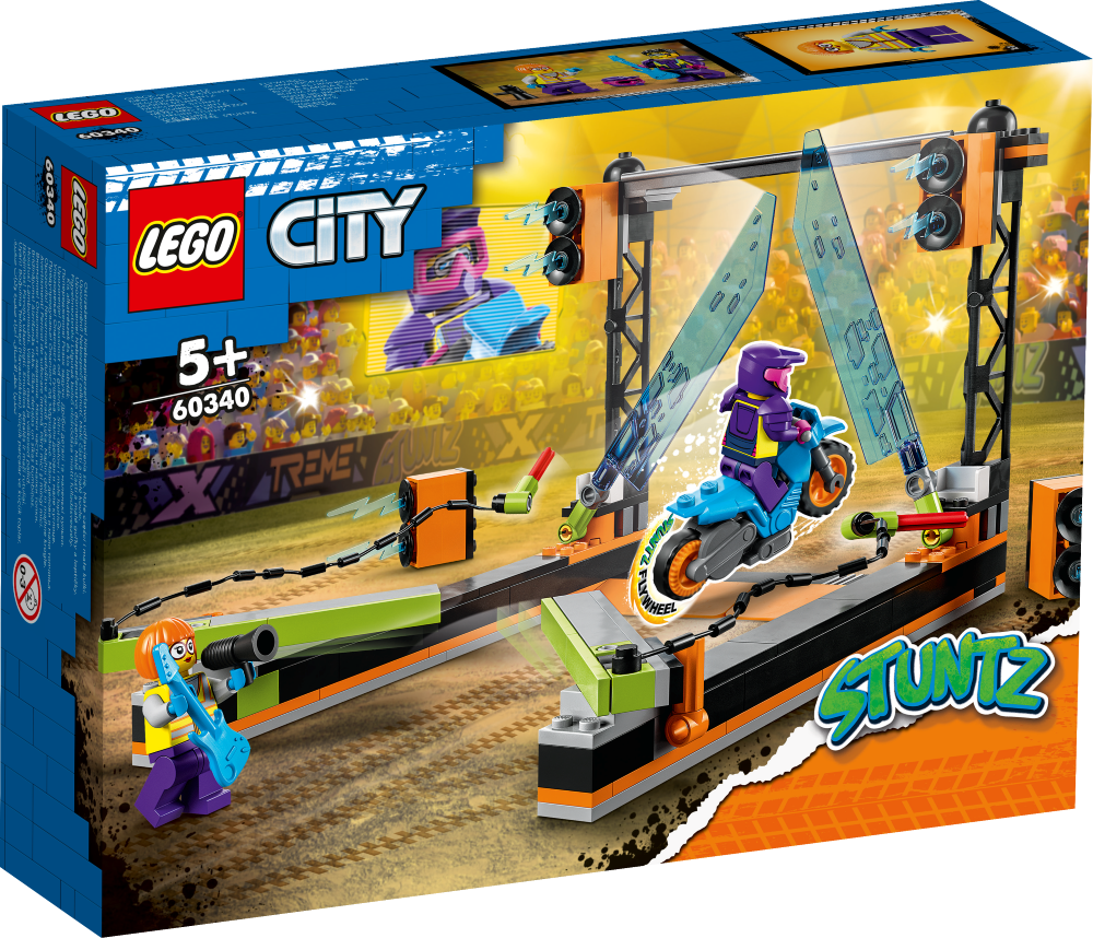 60340 LEGO® City Трюковое испытание «Клинок», с 5+ лет, NEW 2022! (Maksas piegāde eur 3.99)