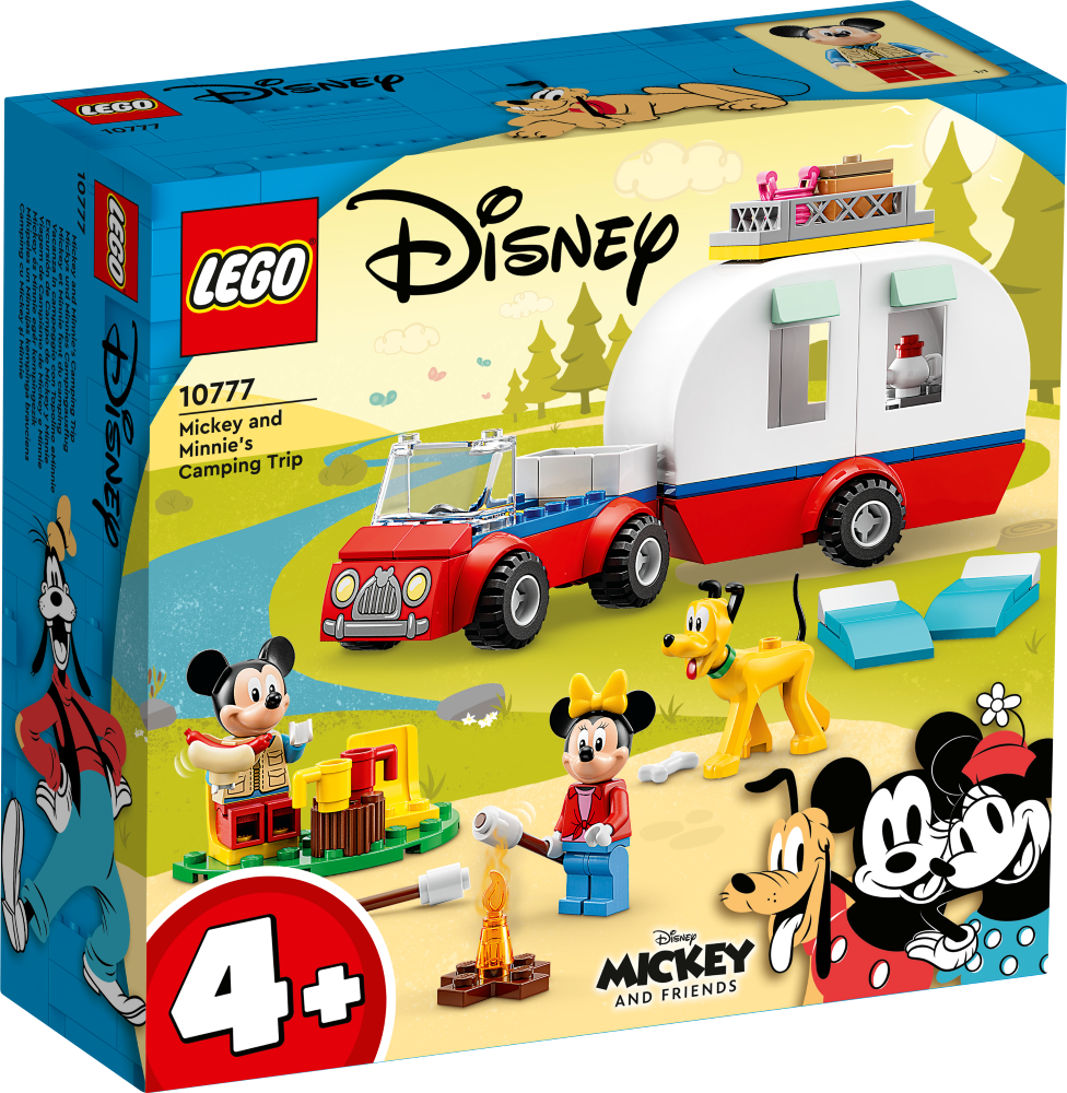 10777 LEGO® Disney Mikipeles un Minnijas kempinga brauciens ,no 4+ gadiem, NEW 2022!