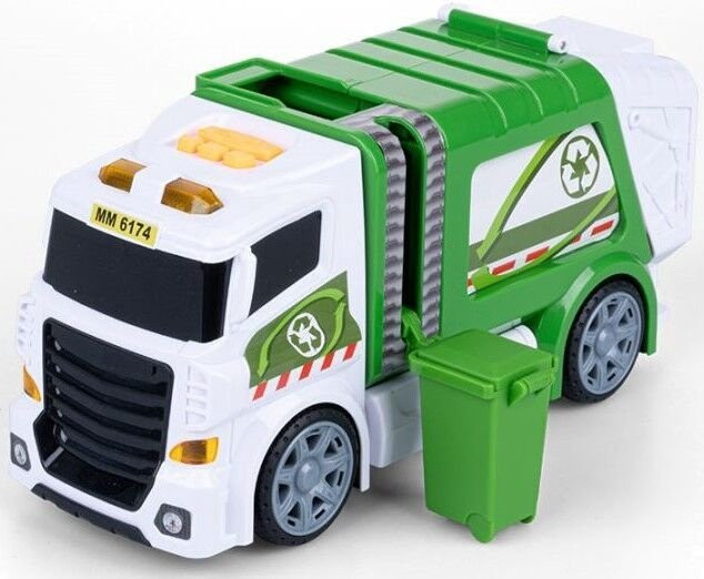 Teamsterz Sanitārā mašīna. Gaismas, skaņas un pašbraucoša, no 3 gadiem