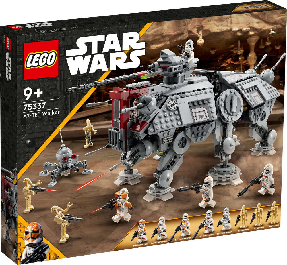 75337 LEGO® Star Wars™AT-TE™ Walker, no 9+ gadiem, NEW 2022! (Maksas piegāde eur 3.99)