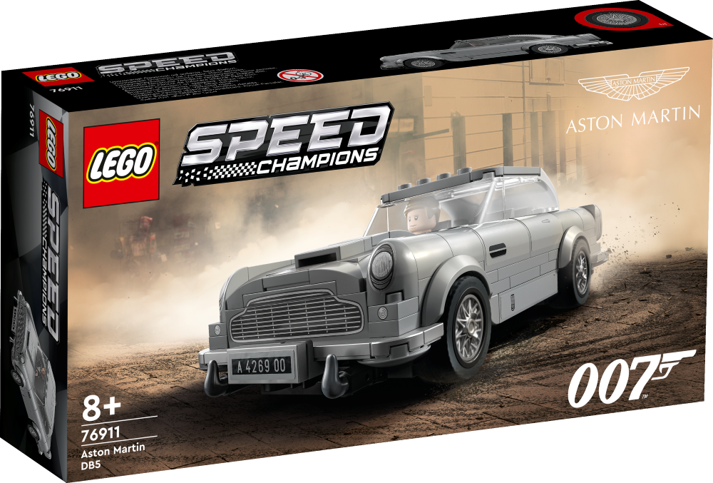 76911 LEGO® Speed Champions 007 Aston Martin DB5, no 8+ gadiem, NEW 2022!