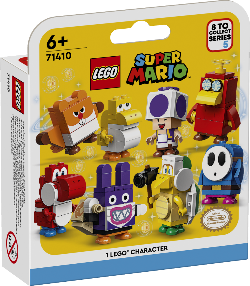 71410 LEGO® Super Mario Tēlu komplekti — 5. sērija, с 6+ лет, NEW 2022! (Maksas piegāde eur 3.99)